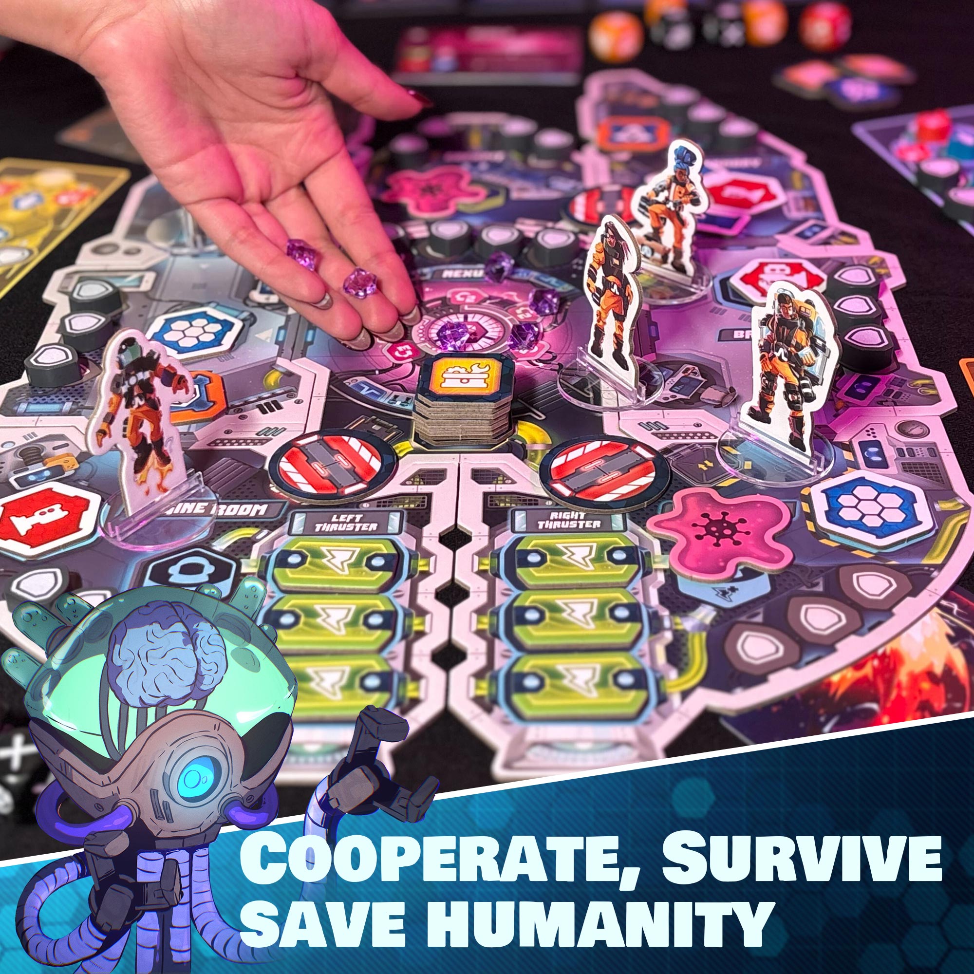 SPARK RIDERS 3000 - THE SPACE SURVIVAL GAME