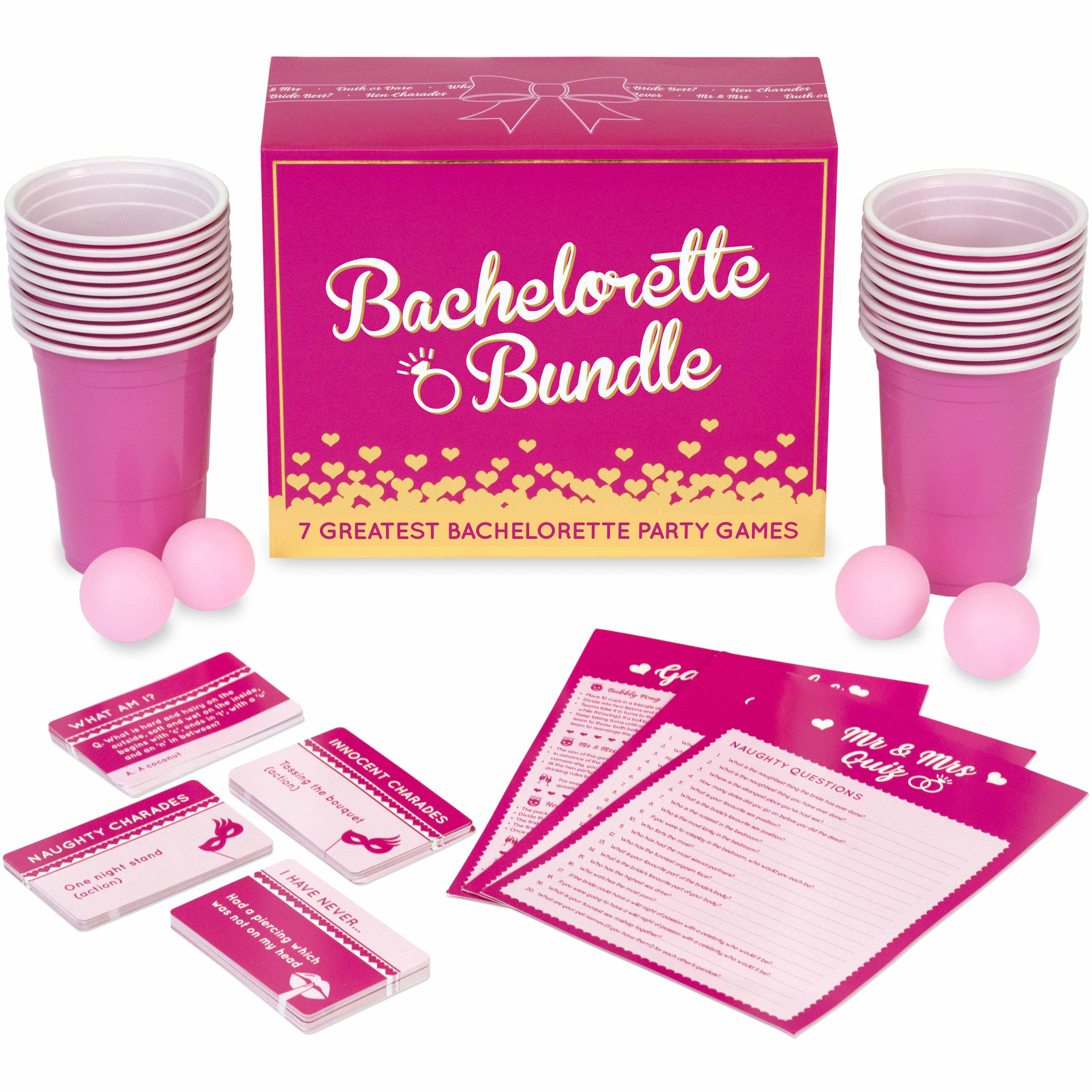 Bachelorette Bundle - 7 Greatest Bachelorette Party Games