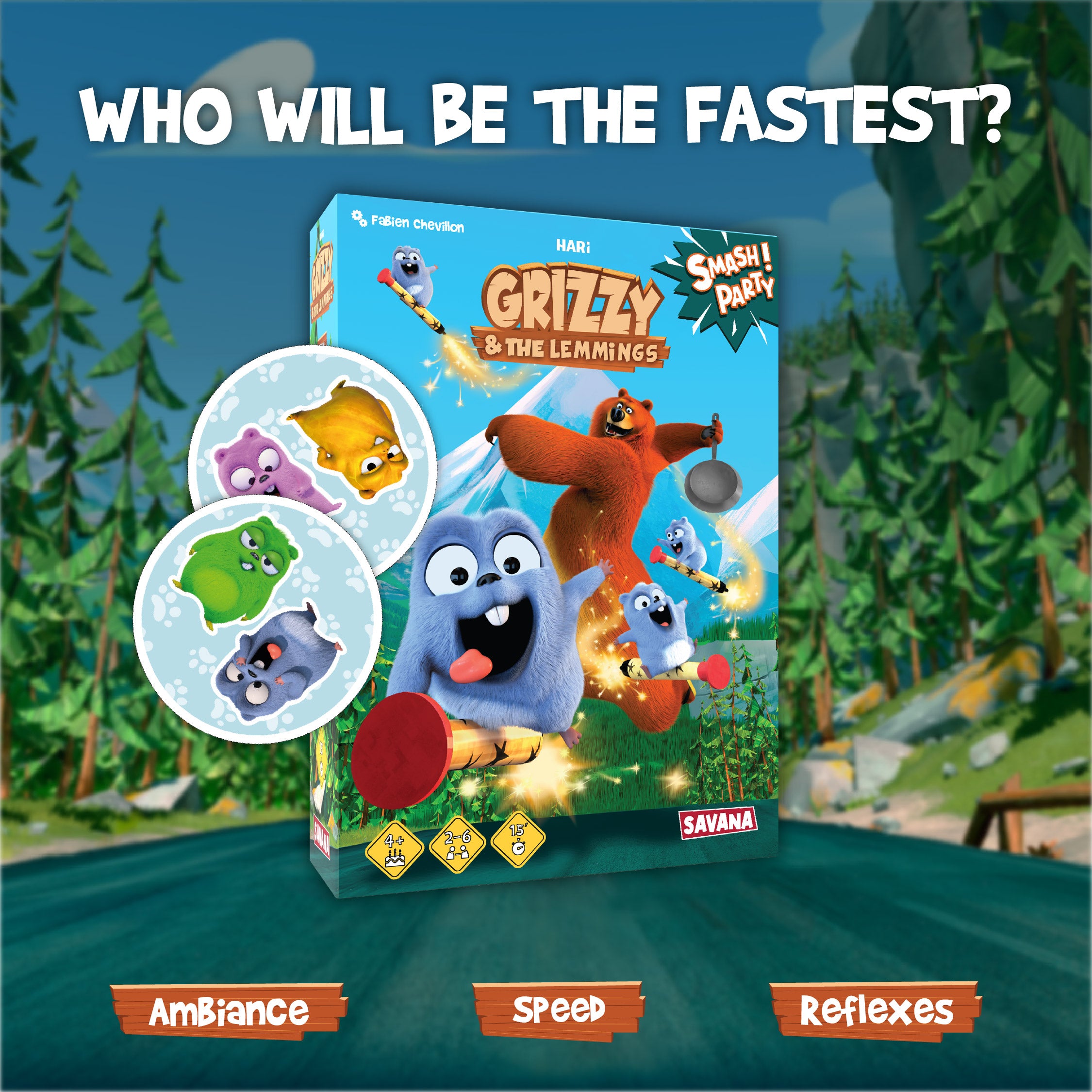 SMASH PARTY - GRIZZY & THE LEMMINGS