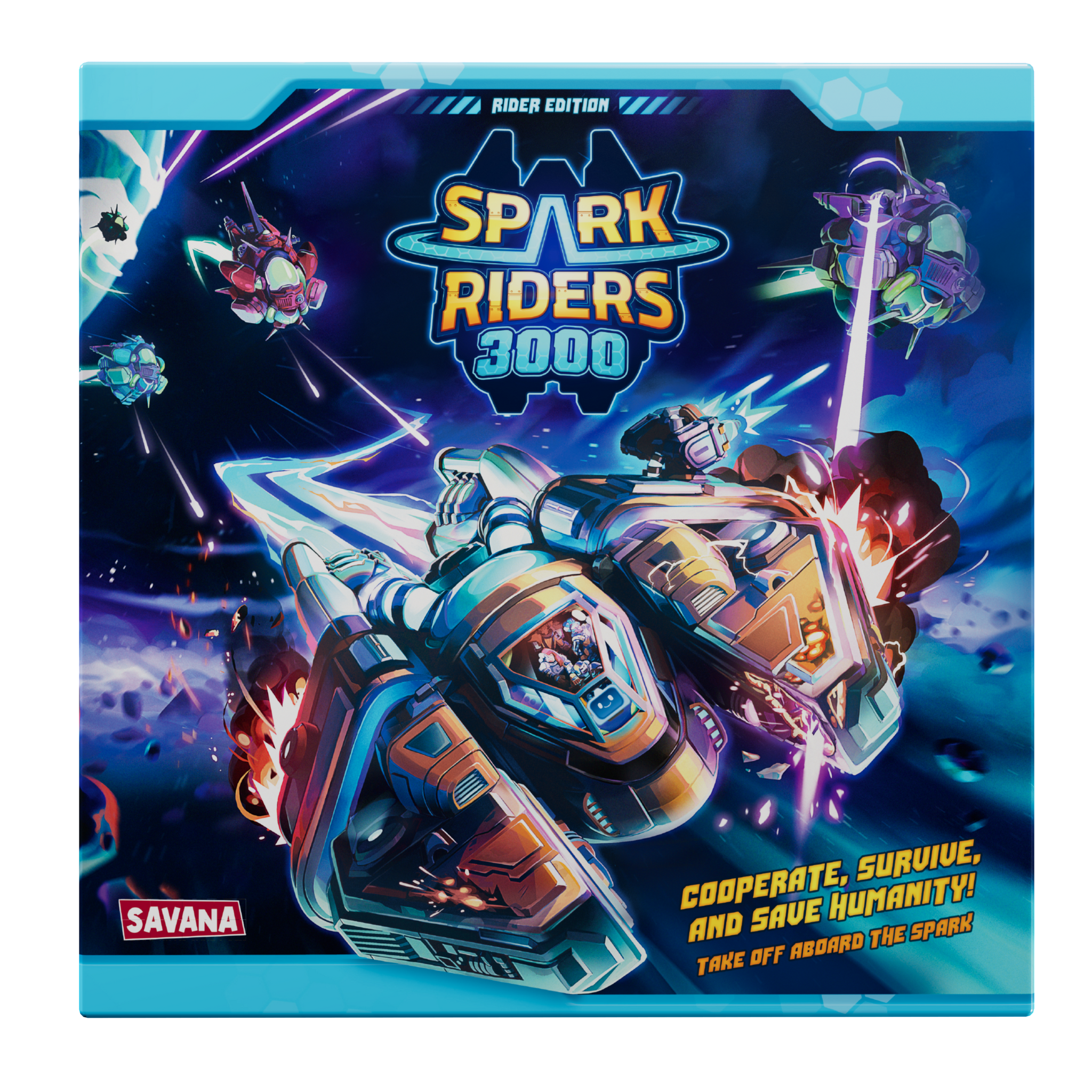 SPARK RIDERS 3000 - THE SPACE SURVIVAL GAME