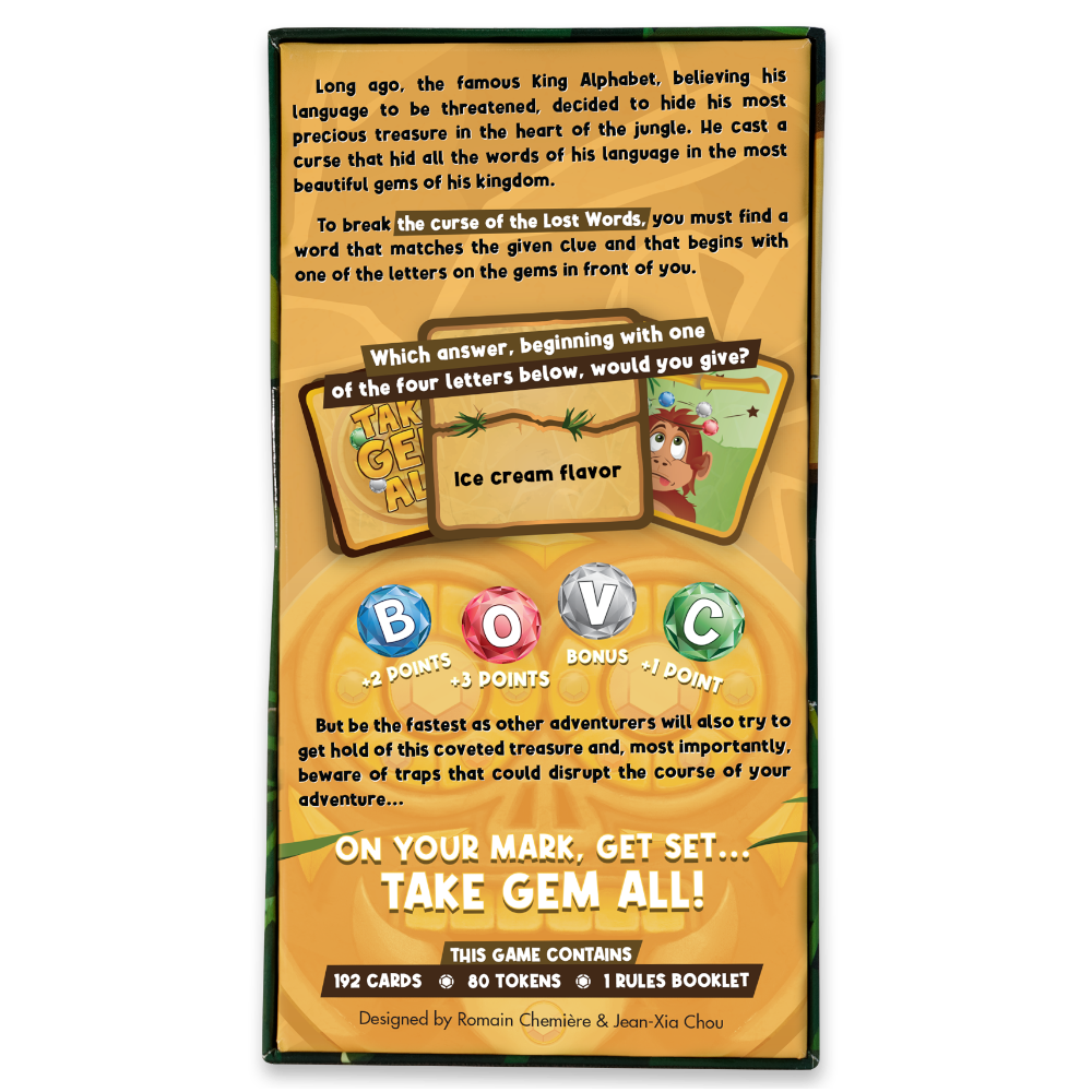 Take Gem All - Fast Paced and Hilarious Categories Game for Friends and Family