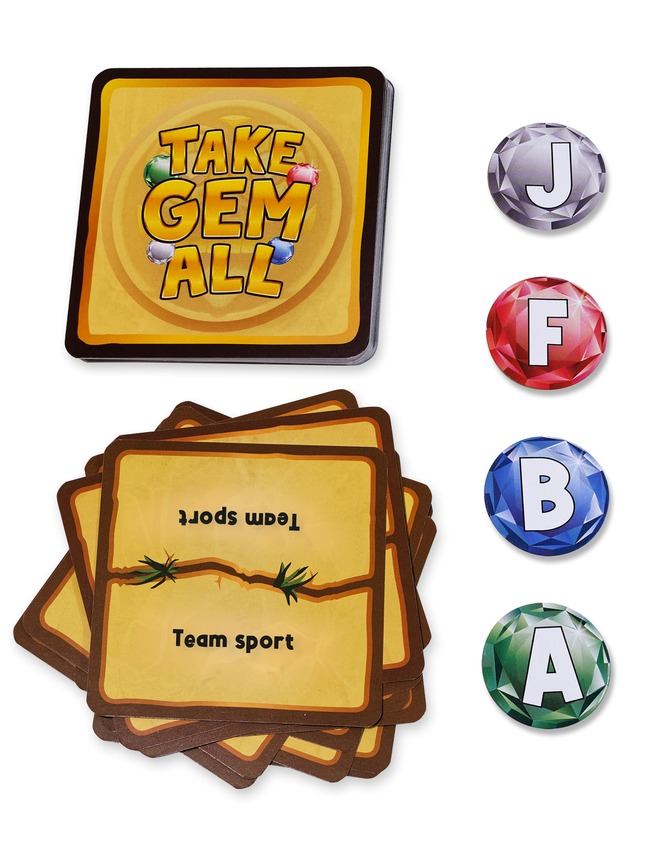 Take Gem All - Fast Paced and Hilarious Categories Game for Friends and Family