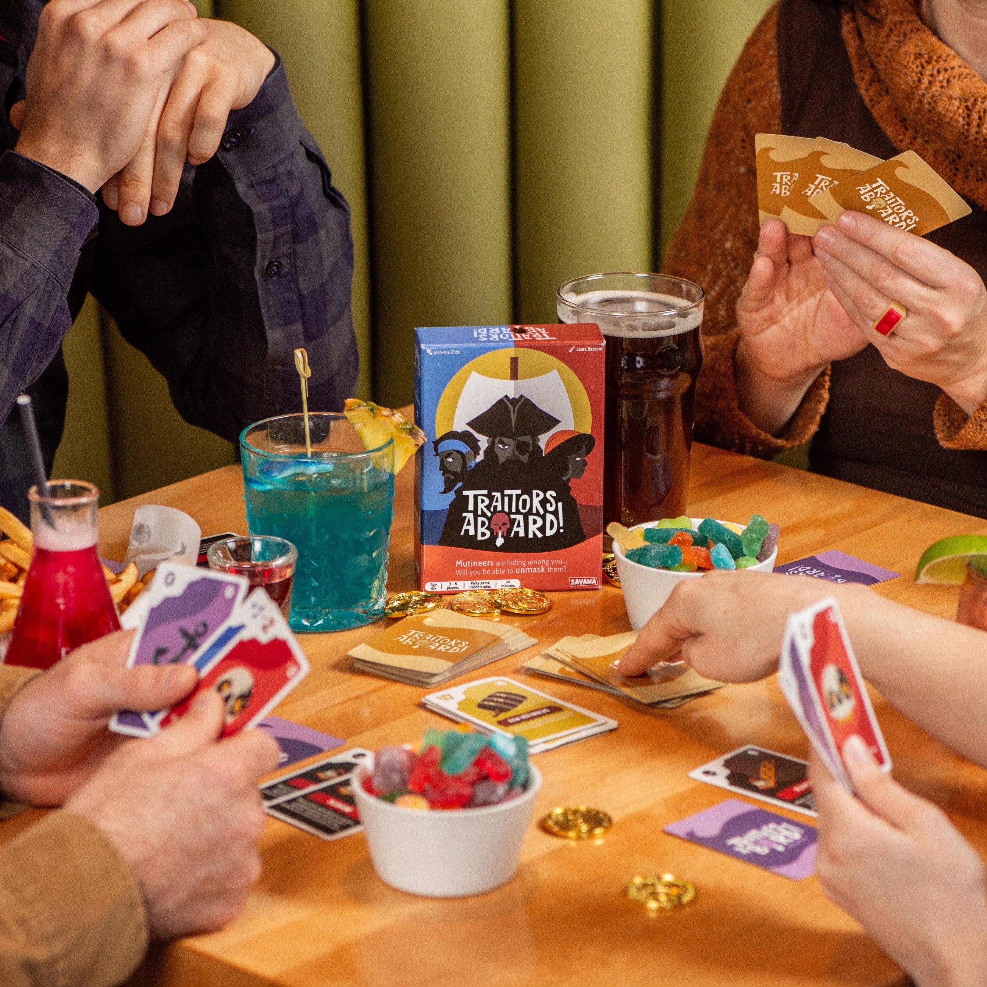 Traitors Aboard - The Secret Identity Party Game