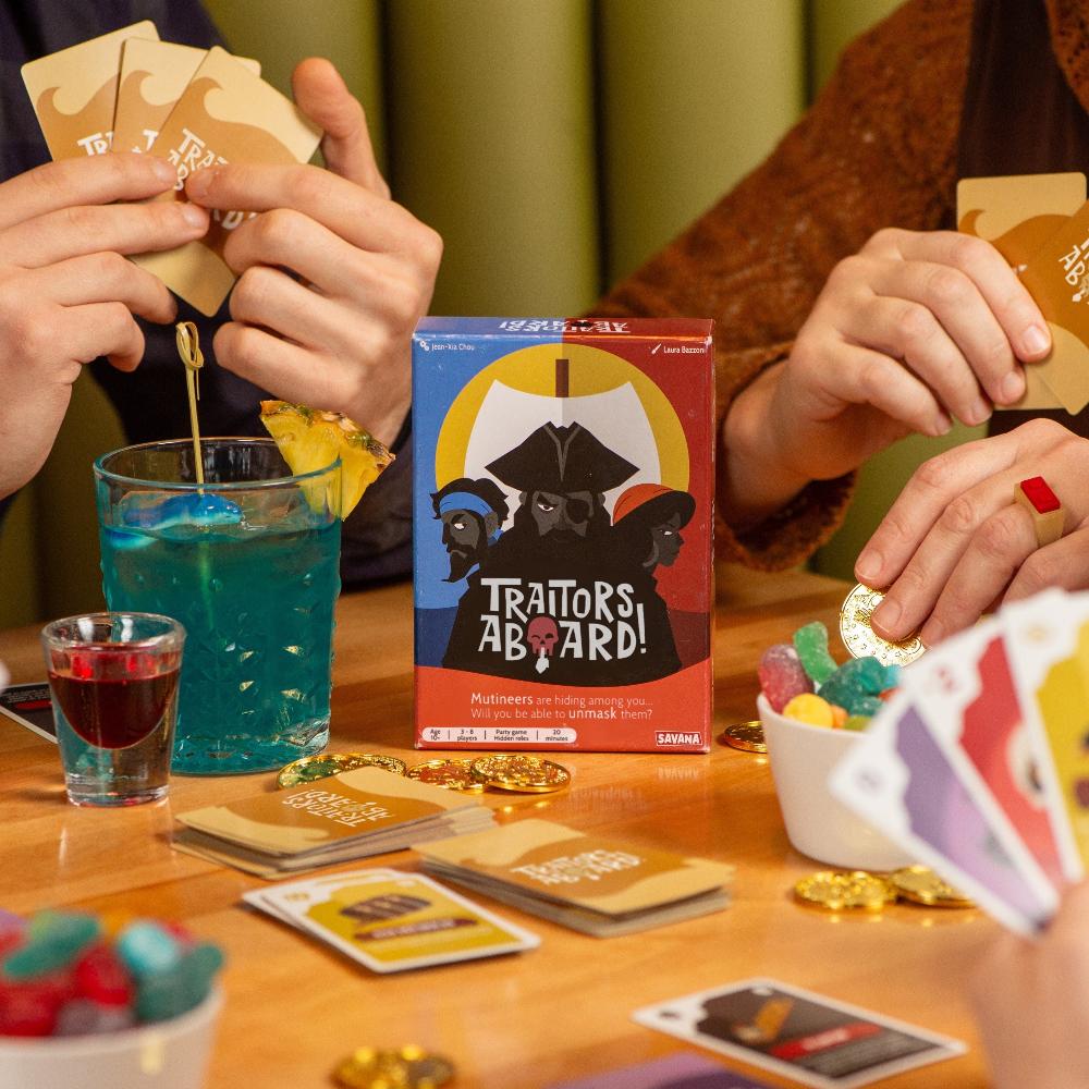 Traitors Aboard - The Secret Identity Party Game