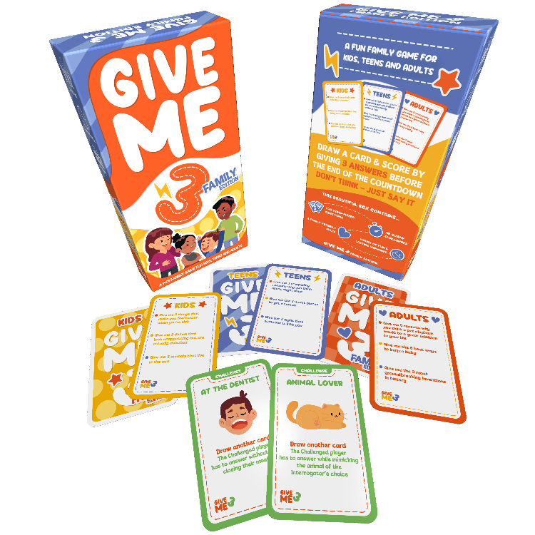 GIVE ME 3 Family|US edition