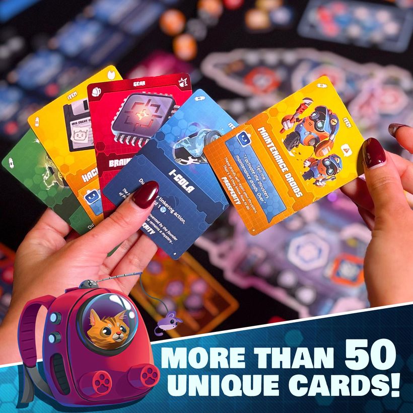 More than 50 unique Spark Riders 3000 cards held in hand