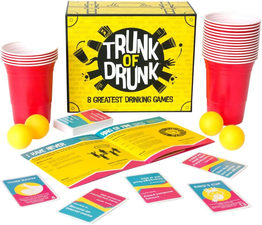 Trunk of Drunk - 8 Greatest Drinking Games