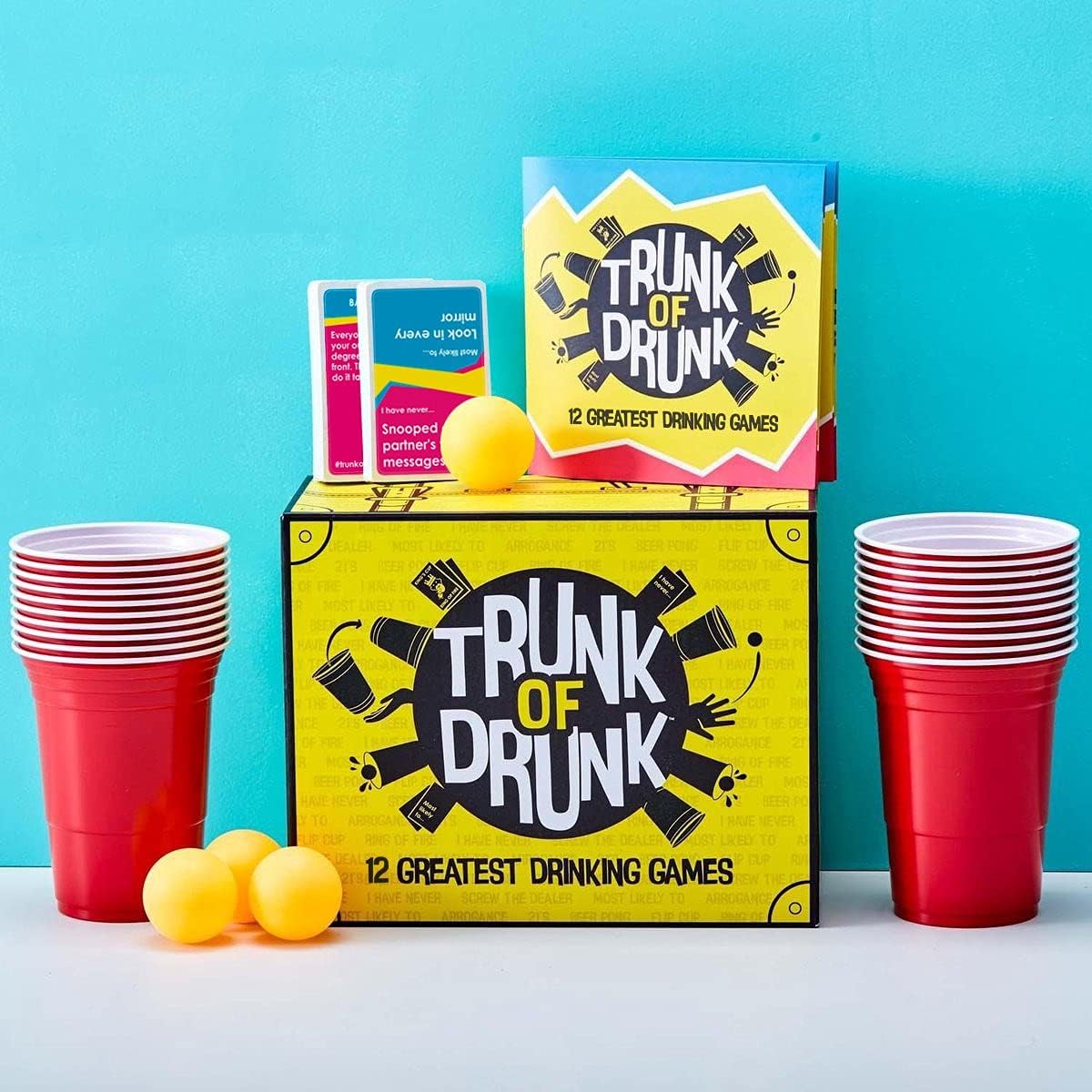 Trunk of Drunk - 12 Greatest Drinking Games