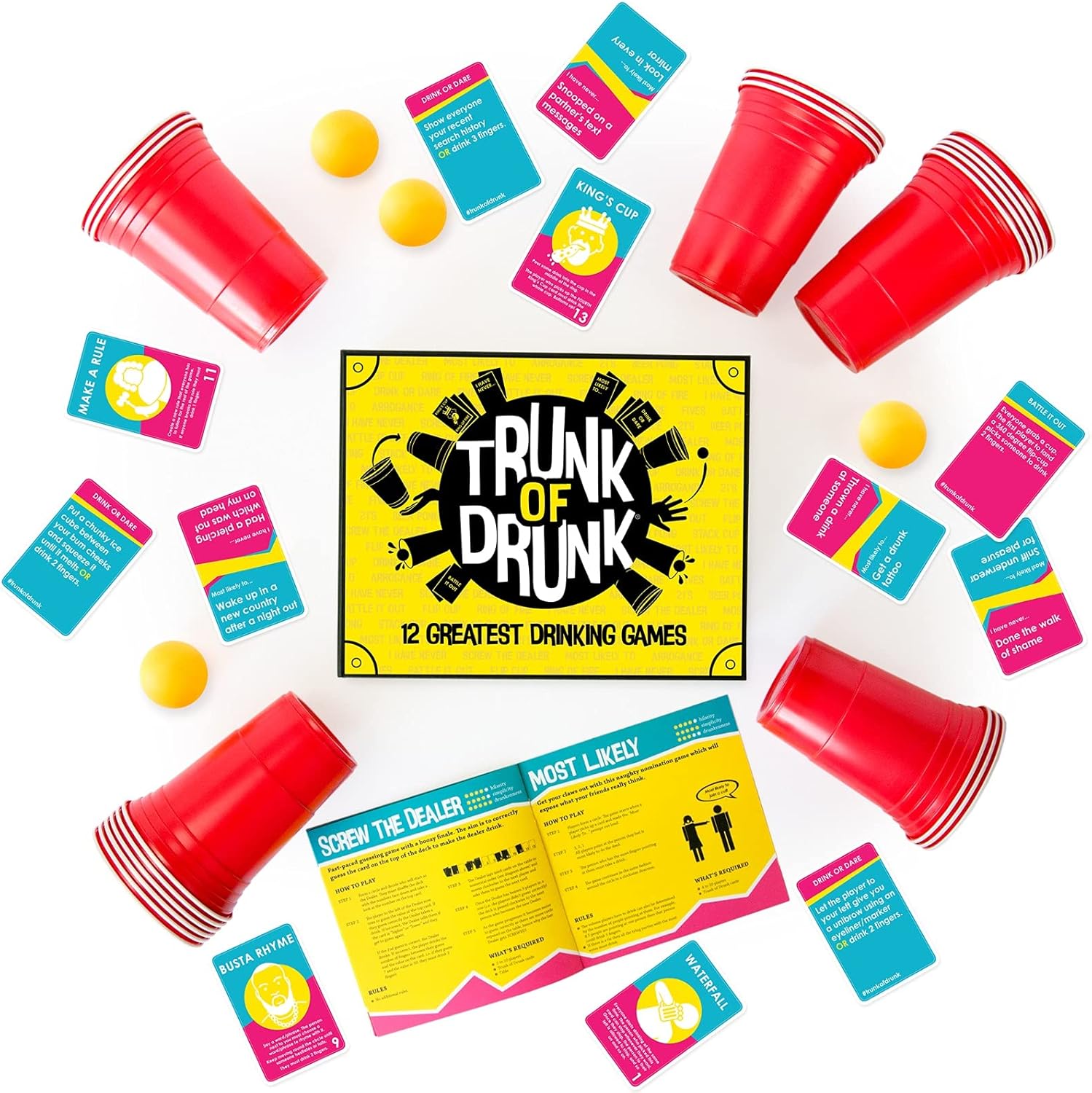 Trunk of Drunk - 12 Greatest Drinking Games