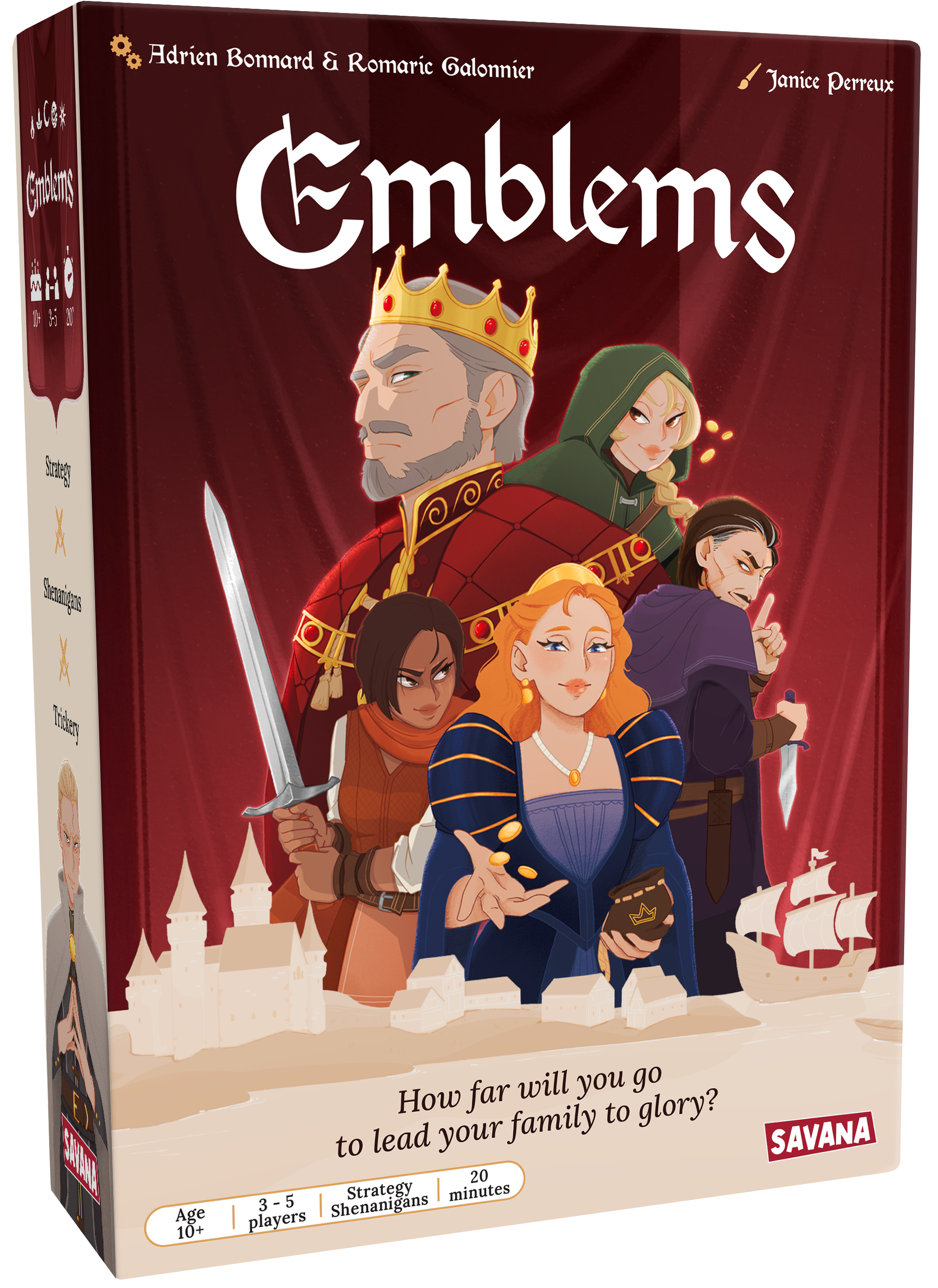 EMBLEMS - THE GAME OF SCHEMES AND STRATEGY
