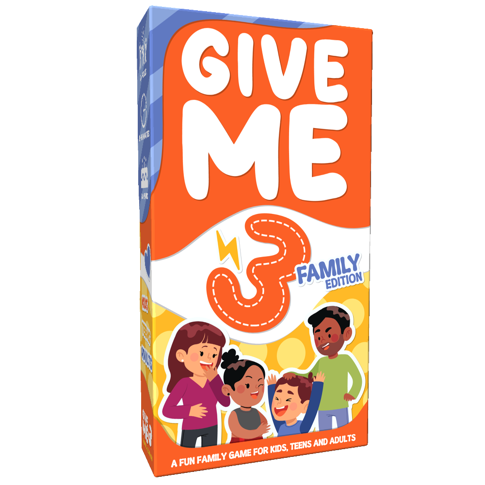 GIVE ME 3 Family - The Speak-Before-You-Think Family Game