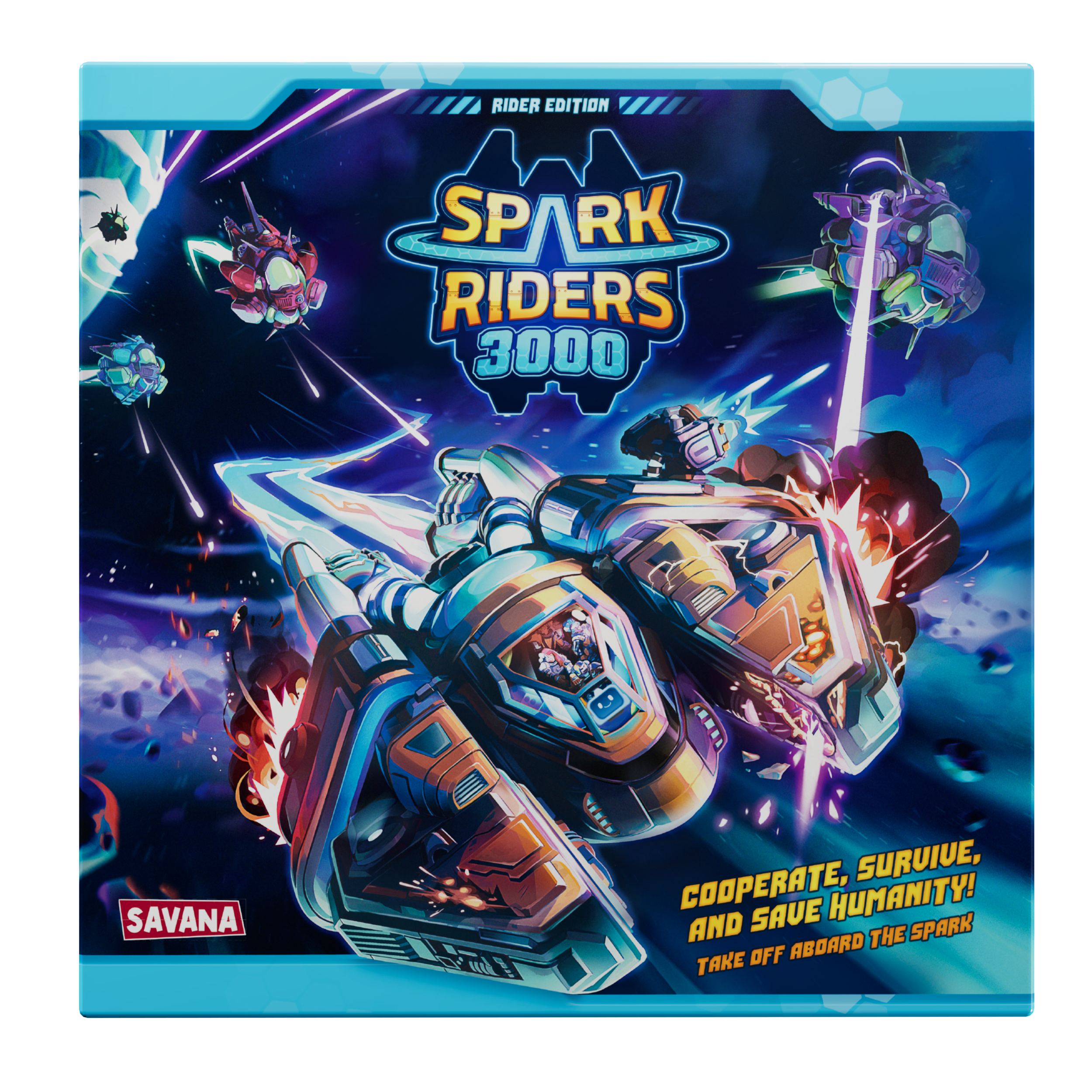 SPARK RIDERS 3000 - THE SPACE SURVIVAL GAME