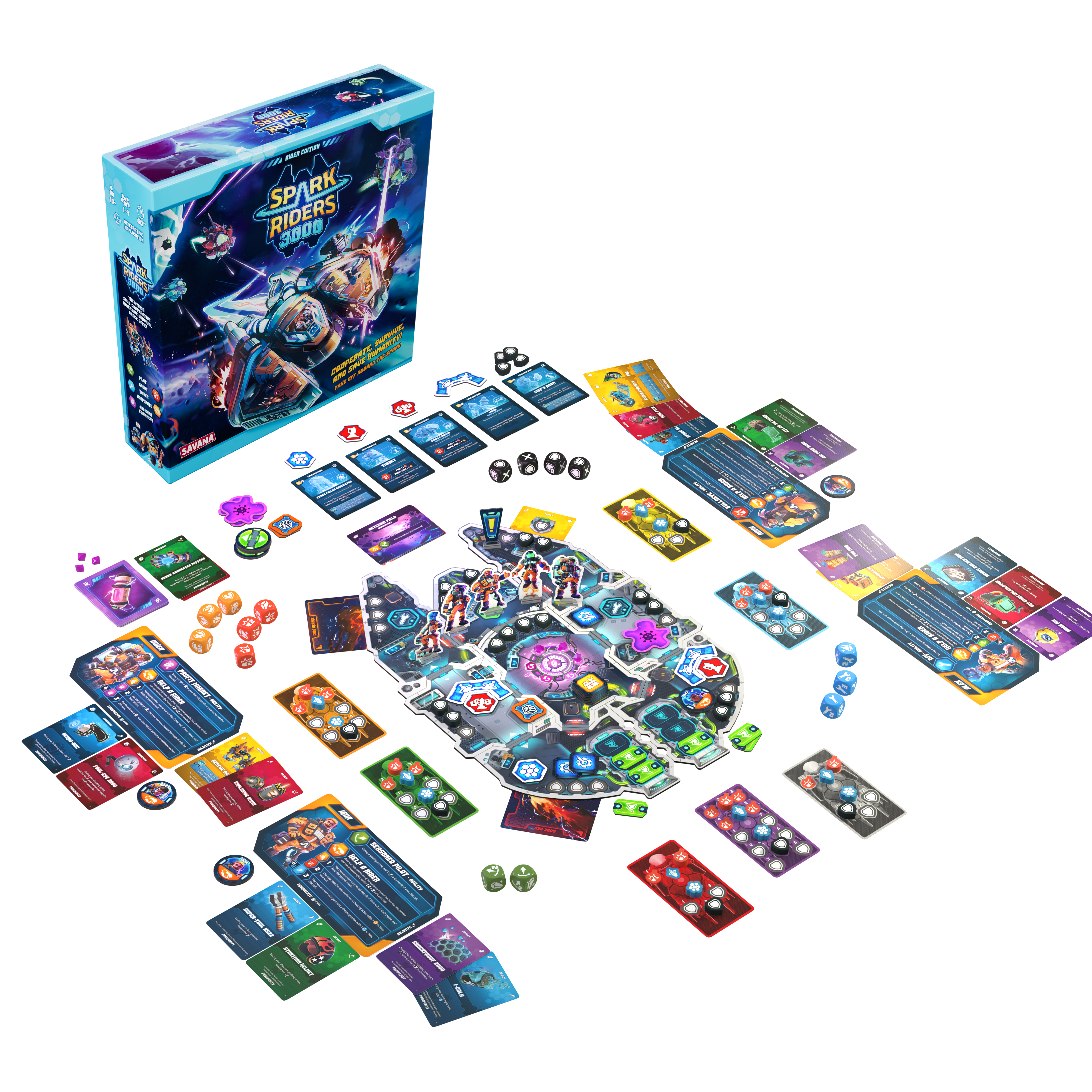 SPARK RIDERS 3000 - THE SPACE SURVIVAL GAME