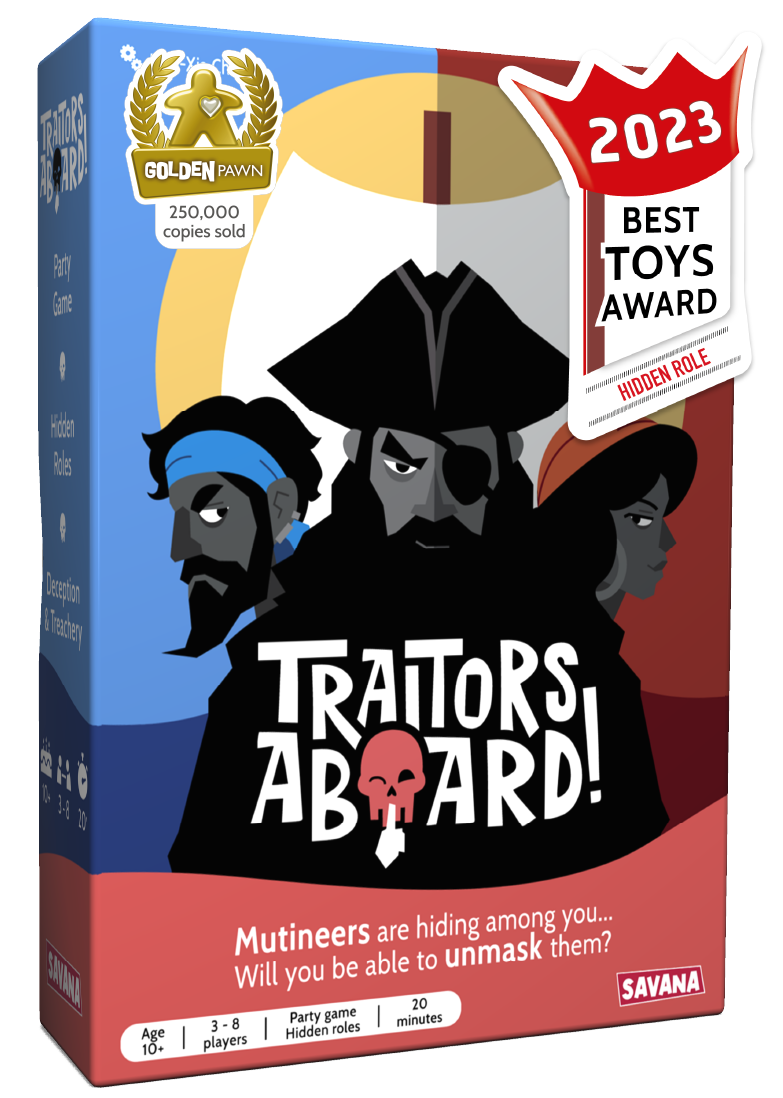 Traitors Aboard - The Secret Identity Party Game