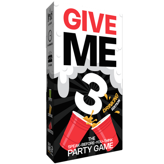 GIVE ME 3 Drinking｜UK edition
