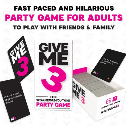 GIVE ME 3 Party｜UK edition