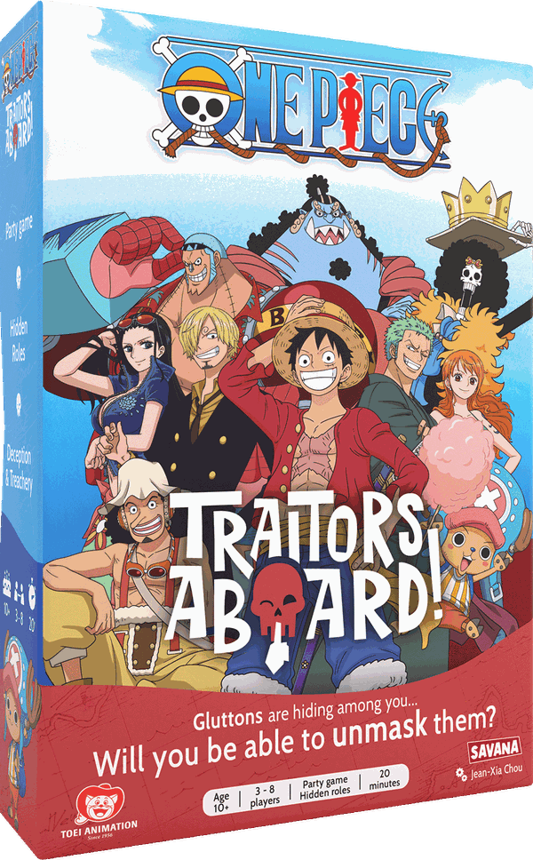 One Piece Traitors Aboard box